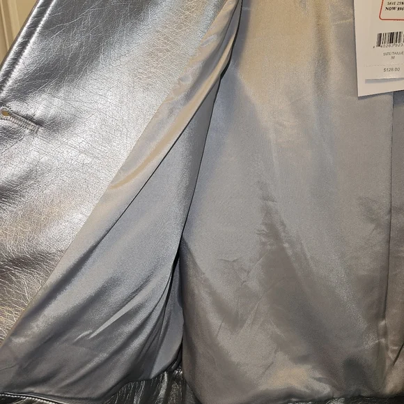 Metallic Silver Jacket - Picture 3 of 6